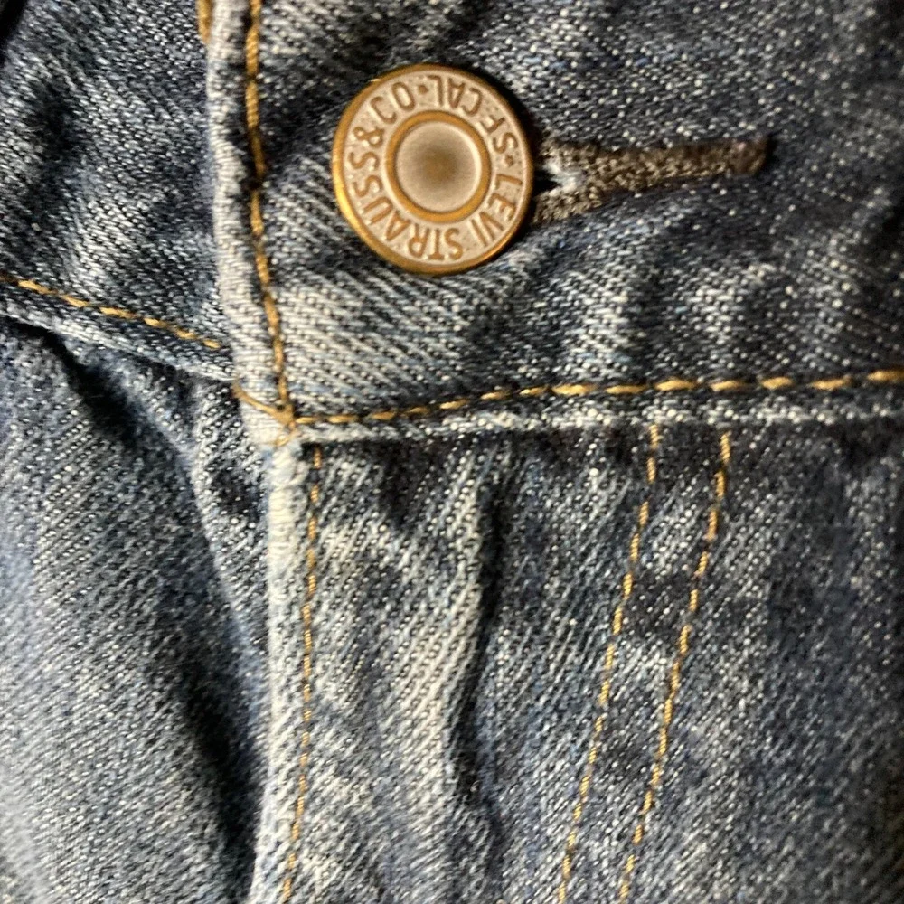 Levis 559 Relaxed Straight Distressed Cotton Faded Denim Jeans Mens 32x34 Cowboy